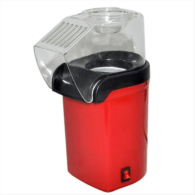 Mini Popcorn Machine Small Automatic Electric Children's Popcorn Machine Movie Popcorn Tool US Plug,1 * Popcorn maker,Red