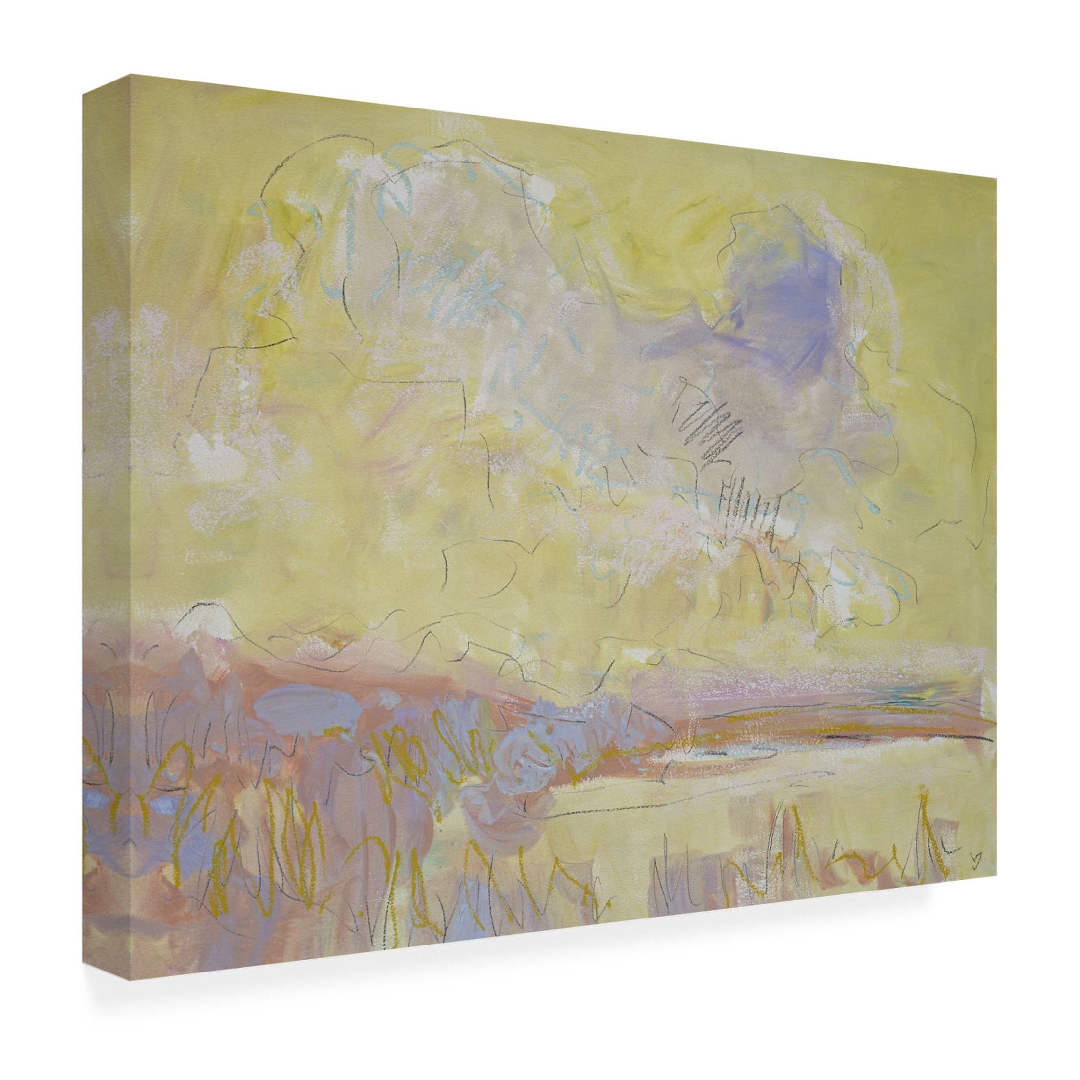 Trademark Fine Art Dorothy Fagan Heaven and Earth V Canvas Wall Art