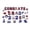 E, variant on Class of 2026 Graduation Car Magnets Decorative Milestone Vehicle Decals 30 Pack