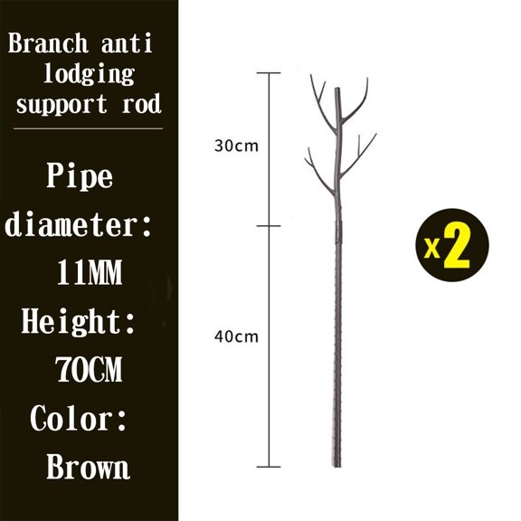 Openpig Plant Support Stakes for Potted Plants Indoor, Twig Plant Support Stakes, Trellis Stakes for Indoor Outdoor Potted Plants