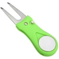 thumbnail image 1 of 1 Pcs Golf Divot Repair Tool with Ball Marker Pitch Mark Fork Golf Pitchfork, 1 of 5