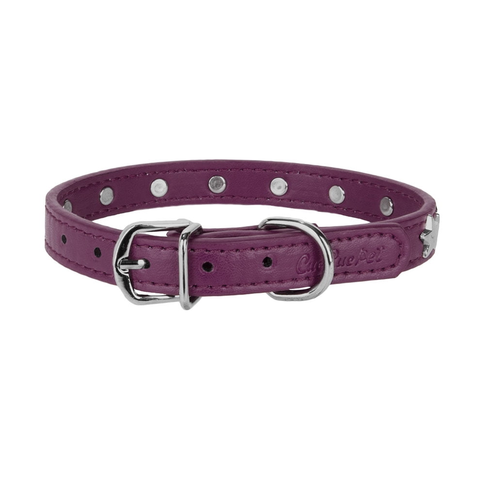 CUECUEPET Adjustable Dog Collar with Embellished Star Bling Charms [Multiple Sizes]