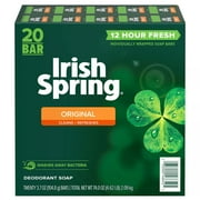 Irish Spring Aloe Bar Soap 20 Ct. 3.75 oz.