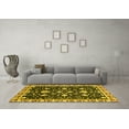 thumbnail image 3 of Ahgly Company Indoor Rectangle Oriental Yellow Traditional Area Rugs, 3' x 5', 3 of 4
