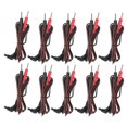 thumbnail image 1 of 10pcs 2 in 1 2.35mm 1.2m Electrode Cables for TENS Physiotherapy Machine, 1 of 3