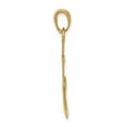 thumbnail image 2 of 14k Yellow Gold Anchor Charm Pendant, 2 of 7