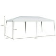 thumbnail image 4 of Patiojoy 10'x20' Outdoor White Wedding Party Event Tent Gazebo Canopy Pavilion, 4 of 5