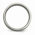 thumbnail image 2 of Titanium/Silver Two-Tone Titanium Brushed With Sterling Silver Inlay 8mm Grooved Band (Size 10.5) Made In China tb372-10.5, 2 of 4