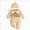 A186-Beige, variant on Baby Bodysuit Boy Girl Clothes Soft Newborn Infant Outfit Preemie Baby Suit Newborn Crawling Suit Long Sleeved Thin Coat Infant And Toddler Clothing 0-3 Months
