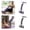 Black-3 Tube, variant on 2026 Upgrade Foot Pedal Resistance Band, Adjustable 2/3/4-Tube Pedal Ankle Puller Resistance Band With Handle, Multifunction Home Gym Equipment, Stirrup Puller For Men Women For Full Body Exercise