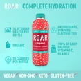 thumbnail image 3 of Roar Complete Hydration Organic - Strawberry Lemonade - 12 x 18 oz, 3 of 7