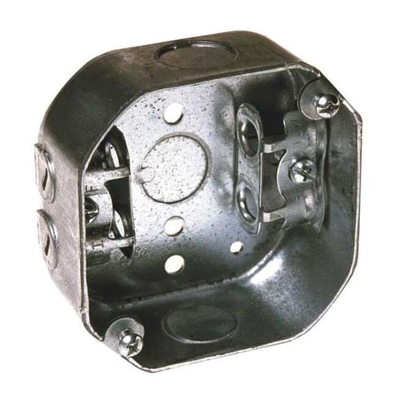 Raco 153 Octagon Box - 4 x 1.5 in. Deep