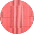 thumbnail image 1 of Ahgly Company Indoor Round Abstract Red Contemporary Area Rugs, 3' Round, 1 of 4