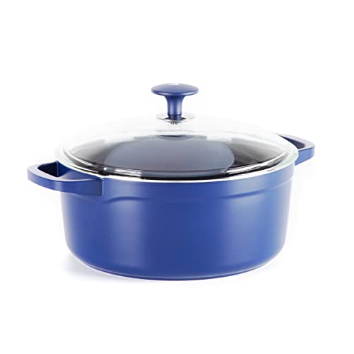 Blue Diamond Cookware Diamond Infused Ceramic Nonstick 5.5QT Dutch Oven