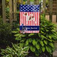 thumbnail image 2 of Carolines Treasures BB3307GF USA Patriotic Jack Russell Terrier Flag Garden Size  Small multicolor, 2 of 4