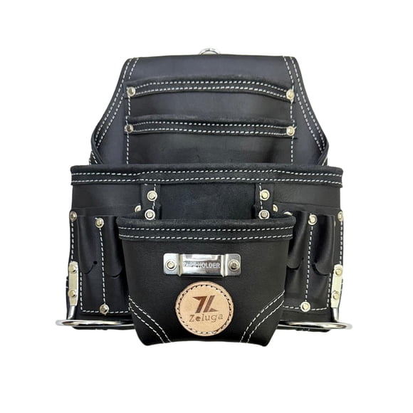 Bolsa para herramientas Zeluga 20-117, 10 bolsillos, piel resistente