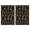 Mushroom and Snail-1, variant on 2 Pcs Mushroom and Psychedelic Black Pattern Funny Kitchen Towels, Microfiber Dish Towels, Kitchen Tea Towels Set 18" X 26"