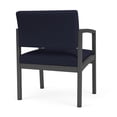 thumbnail image 3 of Pemberly Row Fabric Oversize Guest Chair in Charcoal/Open House Navy, 3 of 5
