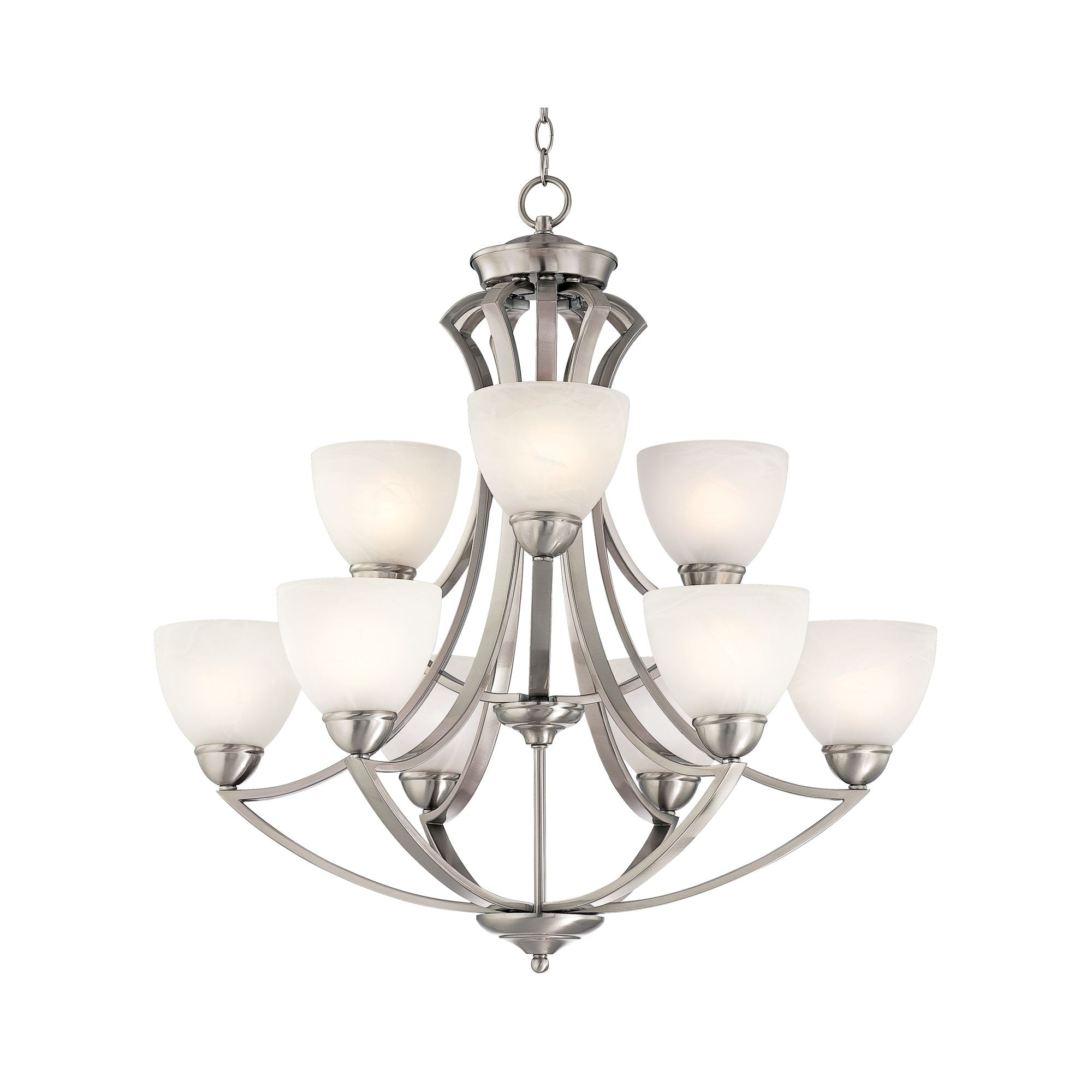 Possini Euro Design Milbury Nine Light 30 Wide Chandelier Com