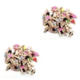 thumbnail image 3 of Bearachild 100 piezas Clips de de corazón Fotos Pinzas de ropa Mensaje Clavijas Boda Type1 NO1, 3 of 6