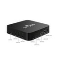 thumbnail image 2 of MXQ PRO 5G Android TV Box, 4-Core Processor, 2GB RAM 16GB ROM, Android 14, Wi-Fi 6, BT5.2, 4K Ultra HD, HDR10+, BT Remote Control, 2 of 9