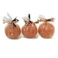 thumbnail image 2 of Habersham Candles Sculpted Pumpkin Candle Set Of 3 Fall Thanksgiving Fgpil0169, 2 of 2