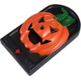 thumbnail image 2 of Spooky Halloween Doorbell Animated Spooky Doorbell Light Up Spooky Pumpkin Door Rings Glowing Door Decor For Halloween Party, 2 of 5