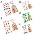 thumbnail image 4 of Sawpy Transparent Christmas Gift Bags, Clear Plastic Candy Treat Bags, 50 Pieces, 4 of 4