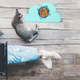 thumbnail image 4 of HEANUJJ 2Pcs Pet Food Mat Silicone Heat Resistant Floor Protector Spill Catching Pad, 4 of 8