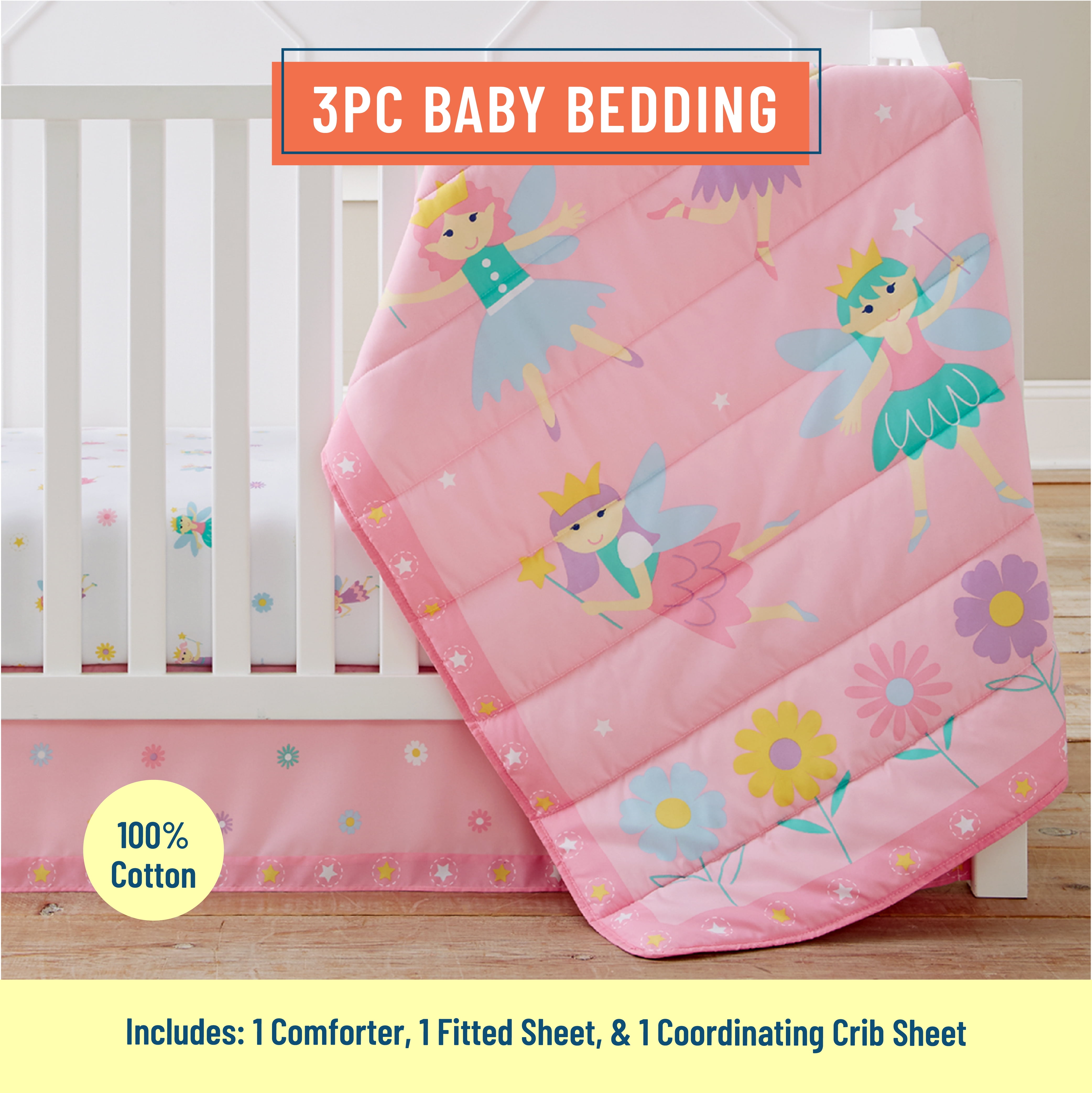 fairy baby bedding