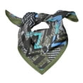 thumbnail image 1 of Bimba Cotton Voile Rectangular Printed Scarf Women Wrap Bandanas-40 x 40 Inches, 1 of 7