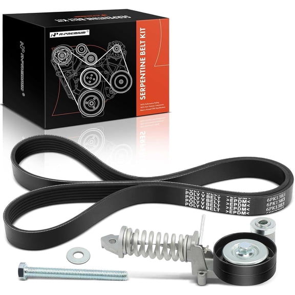 A-Premium Timing Belt Kit W/Tensioner Compatible with Chevrolet & Buick - Sonic 2013-2018, Trax 2013-2018 2021, Encore 2013-2018 - 1.4L