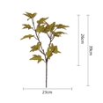 thumbnail image 4 of Viworld 16Pcs Artificial Maple Leaves Bundles Fall Leaves Stems Plants for Home Garden Farmhouse Thanksgiving Holiday Decor, 4 of 9