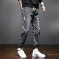 thumbnail image 3 of Pantalones Harem Hombre Pantalones Vaqueros Rectos Tallas Grandes Jeans Hombre 2024 Moda Xs Tendencia Elegante Suave Harajuku Grande Primavera Otoño, 3 of 5