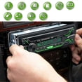thumbnail image 4 of 2024 Car Stereo With Bluetooth, Single Din Radio Fm Media Player Usb/tf/sd/aux Audio Receiver, Hands Fre, 4 of 5