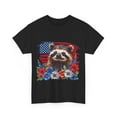 thumbnail image 2 of Sloth Shirt, Sloth Flower With American Flag Shirt, American ID-0608-V2BG, 2 of 8