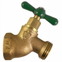 Arrowhead Brass & Plumbing 353LF 0.75 in. Female Pipe Thread- Red Brass- Straight Hose Bibb - Red Brass