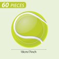 thumbnail image 2 of Platos para fiesta de tenis Fitoyplak, 60 piezas, 18 cm, desechables, 2 of 7