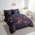 thumbnail image 3 of Castle Fairy Kawaii Magical Mushroom Twin Bedding Sets 7-Piece for Child Teenagers,Chic Floral Tree Bedding Comforter Set Microfiber,Cartoon Fairy Tale Plants Breathable Sheet Sets, 3 of 8