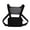 Black, variant on Tactical Outdoor Chest Pocket Practical And Convenient Mesh Breathable Chest Bag,Green