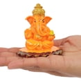 thumbnail image 5 of IBA Indianbeautifulart&nbsp;Lord Ganesha&nbsp;Murti Religious Hindu God Figurine&nbsp;Elephant&nbsp;God&nbsp;For Car Dashboard Auspicious Hindu God Idol For Home/ Office/ Temple-1V, 5 of 8