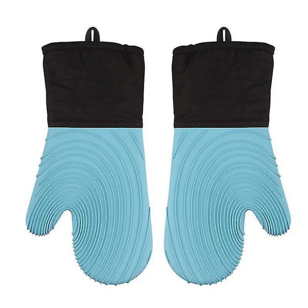 250 guantes resistentes al calor de silicona para horno, manoplas para horno microondas, cocina impermeable, barbacoa Gl