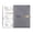 Smoke gray, variant on 2025 Daily Planner Notebook 1 Day Per Page for Student Teacher Daily Scheduling
