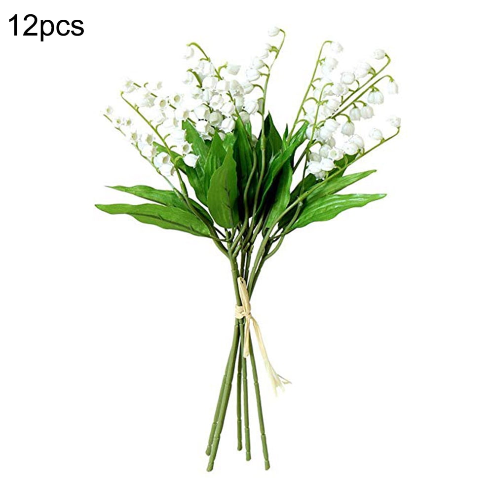 Image of Lily of the valley bush as a wedding decoration