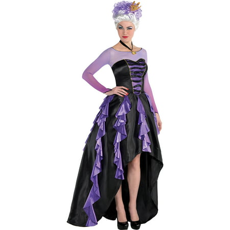 Suit Yourself The Little Mermaid Ursula Costume Couture for Women, Includes a Dress and Accessories