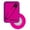 Pink, variant on BibBits Magnetic Race Bib Holders (Safety Pin Design) - Red