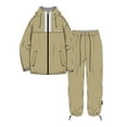 thumbnail image 3 of MKLEKYY Jeans pour Femmes Combinaison de Pluie pour Hommes & Femmes Combinaison Complète / Randonnée Extérieure & Ensemble Veste de Pluie & Pantalon / Kaki, 3 of 5