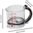 thumbnail image 3 of 4-in-1 Adjustable Measuring Cup with Push-Up Base, No-Waste Liquid Measuring Cup with Easy-Read Markings for Baking, Cooking & Sauces, 3 of 7