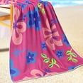 thumbnail image 4 of REGALWOVEN Oversized Beach Towel, Quick Dry and Lightweight Pool Towels for Travel, Sport, Camping Flower-Pattern 28" x 56", 4 of 7