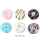 thumbnail image 4 of Bewildely Donuts artificiales modelo simulación PU postre pan pastelería accesorios de fotografía educación temprana rebote lento comida Juguetes Blanco, 4 of 6